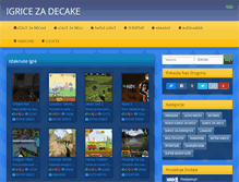 Tablet Screenshot of igricezadecake.net